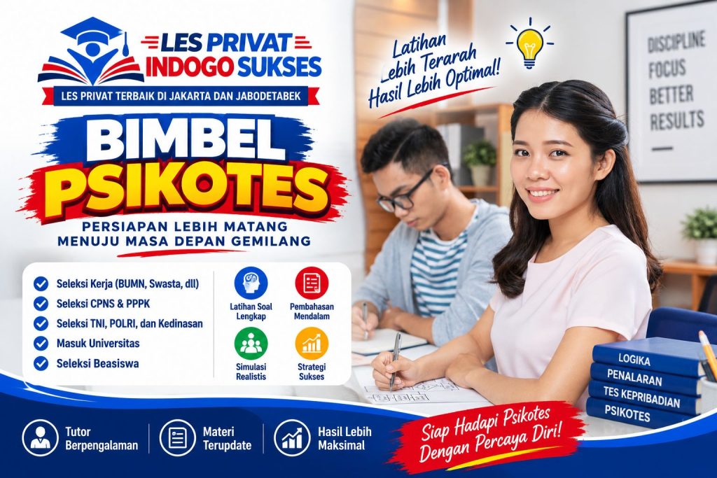 Bimbel Psikotes online di jakarta