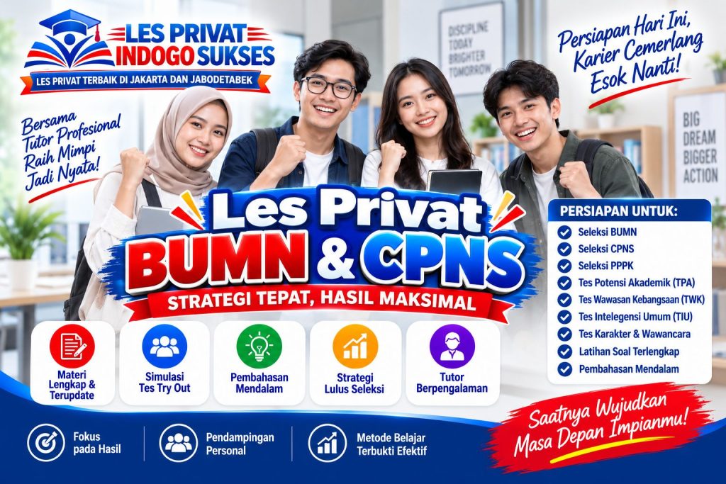 Les Privat CPNS dan BUMN di Jakarta