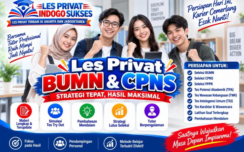 Les Privat CPNS dan BUMN di Jakarta